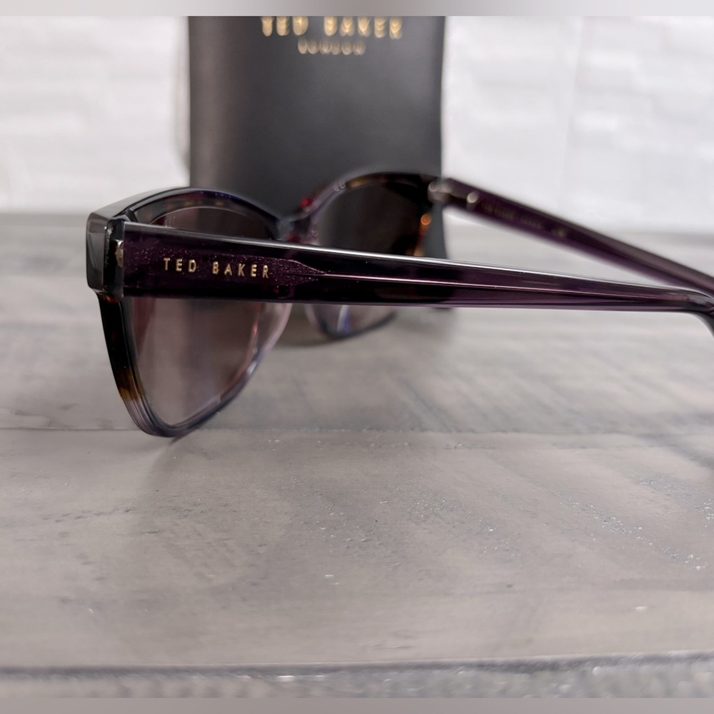 Ted Baker Two-Toned Purple Sunglasses - Picture 5 of 9